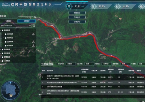 助力重大项目早落地，，湖南率先实现节地剖析智能化 