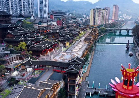 湖北宣恩：：墨达楼片区将实验“地上抬升+地面交通+地下连通”三级空间复合开发模式