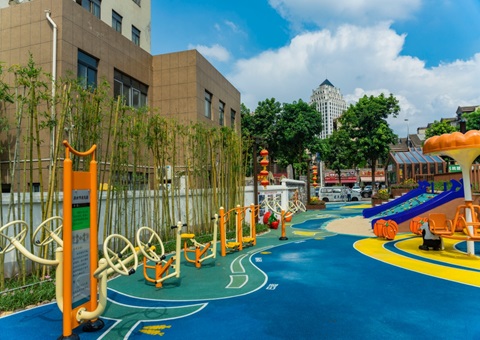 “口袋公园” 装满民生幸福 阻止六月尾，，，重庆“口袋公园”今年开工八十八个、建成六十四个