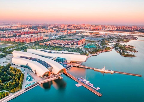 天津生态城生态产品总值去年首次突破百亿元